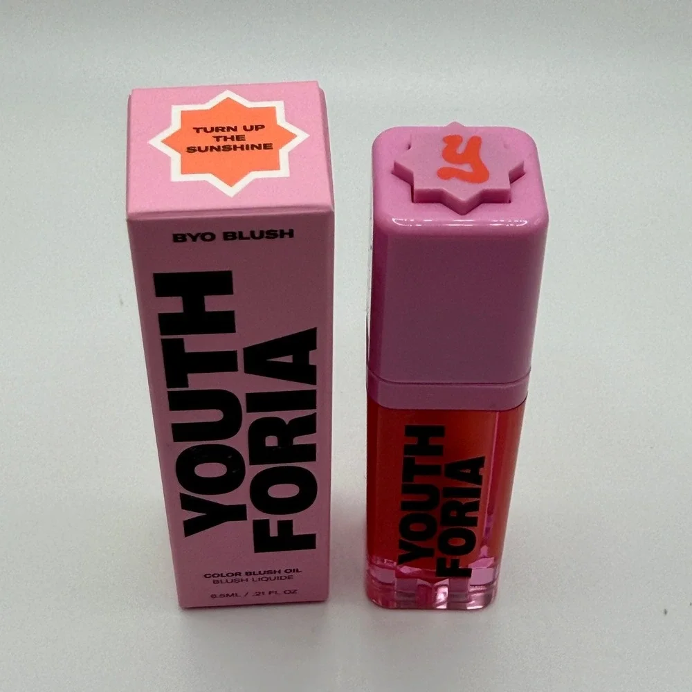 Youthforia BYO Blush Color Changing Blush Oil Turn Up The Sunshine 6.5ml NIB